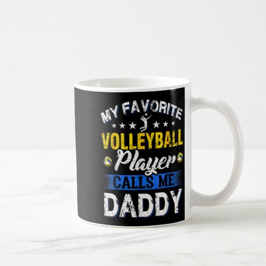 My Favorite Volleyball Player Calls Me Daddy Koffiemok (Rechts)