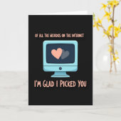 My Favorite Weirdo Love Card Kaart (Gele Bloem)