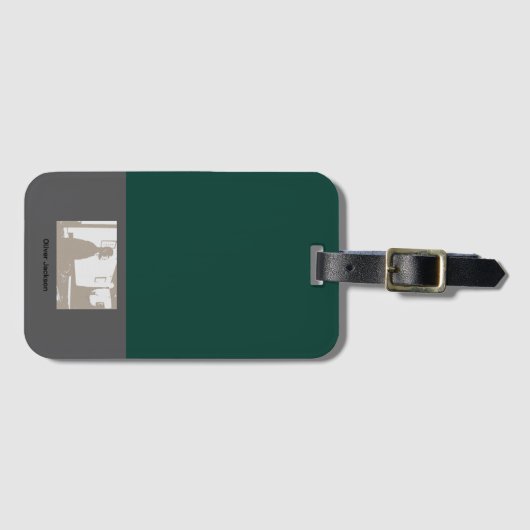 My Favorite Yoga Teacher Bagagelabel (Voorkant (horizontaal))