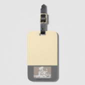 My Favorite Yoga Teacher Bagagelabel (Voorkant (verticaal))