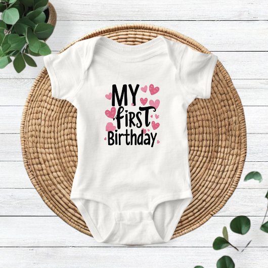 My first birthday , birthday for kids romper