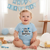 My First Birthday bodysuit 