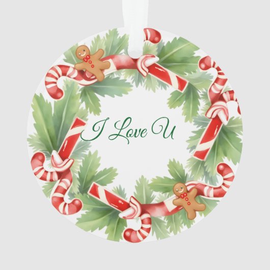 My First Christmas 2025: Personalized Photo Ornament (achterkant)