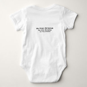 My First Christmas - 3Months Old Romper