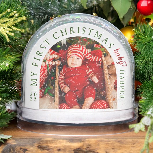 My First Christmas - Baby  Sneeuwbol