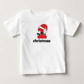 My first Christmas Baby T-S, Baby shower Gift, (Voorkant)