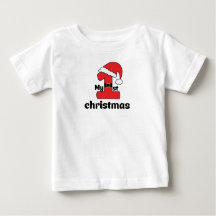 My first Christmas Baby T-S, Baby shower Gift,