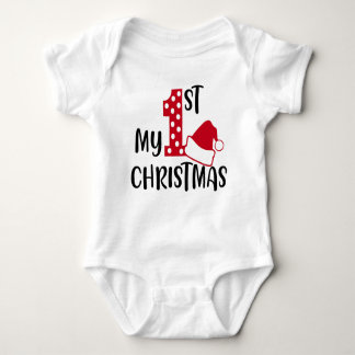🎄My First Christmas Baby T-Shirt | Cute Holiday👶