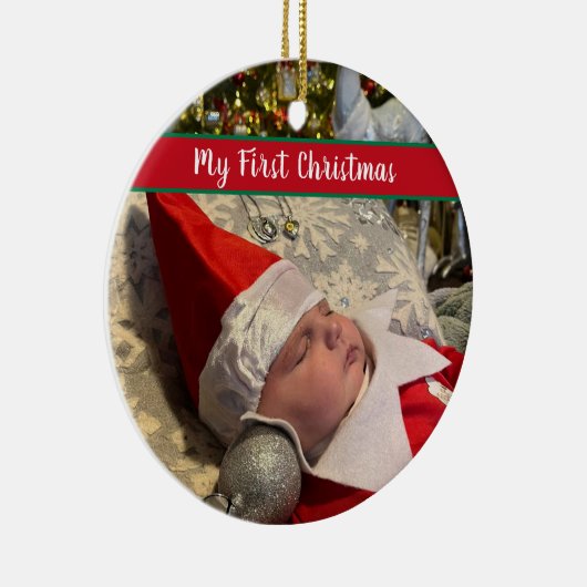 My First Christmas Ceramic Ornament (Rechts)