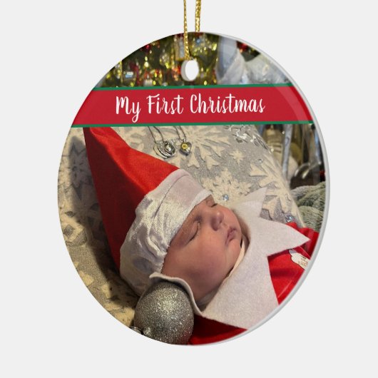 My First Christmas Ceramic Ornament (Links)