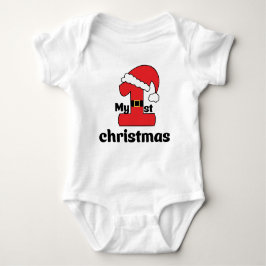 My first Christmas, Gift for baby, New born baby Romper