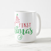 My First Christmas Mug | Cute Holiday Baby Gift Cu Koffiemok (Voorkant rechts)