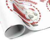 My First Christmas Santa Claus Gift Wrapping Paper Cadeaupapier (Rol Hoek)