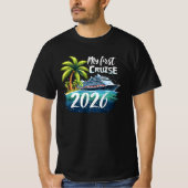 My First Cruise 2026 T-shirt (Voorkant)