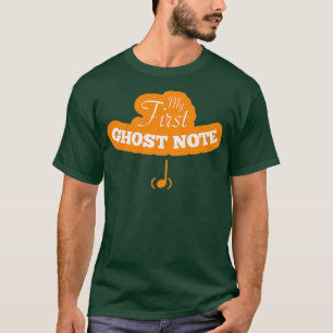 My First Ghost Note Baby Musician T-shirt