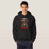 My First Grade Vibes Are Groovy Rainbow Squad Back Hoodie (Voorkant volledig)