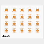My First Halloween 2025 Baby sticker, Halloween Ronde Sticker (Vel)