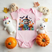 My first Halloween Romper