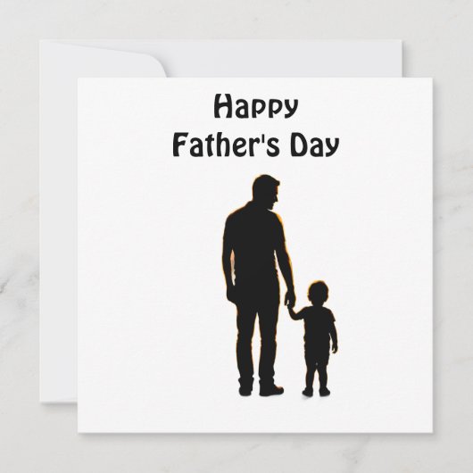 My First Hero – Father’s Day Card (Voorkant)