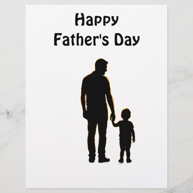 My First Hero – Father’s Day Card Briefhoofd (Voorkant)