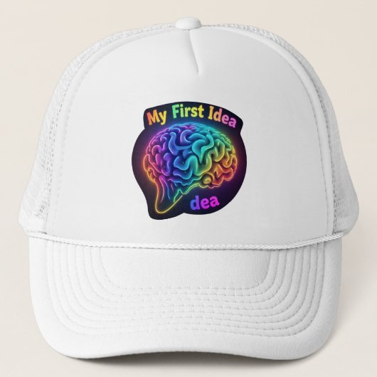 My First Idea – Creative and Inspirational Design Trucker Pet (Voorkant)