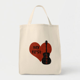 My First Love Guitar Bag Tote Bag
