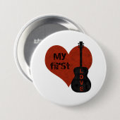 My First Love Guitar Button (Voorkant /achterkant)