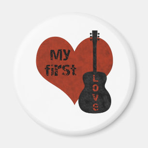 My First Love Guitar Magnet
