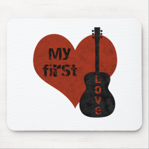 My First Love Guitar Mousepad Muismat