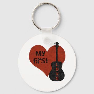My First Love Guitar Sleutelhanger