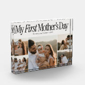 My First Mothers Day Retro Photo Collage Fotoblokken (Links)