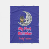 My first RAMADAN Fleece Deken (Voorkant)