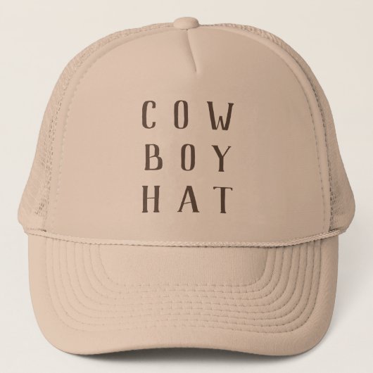 My First Rodeo Western Birthday Cowboy Party Hat Trucker Pet (Voorkant)