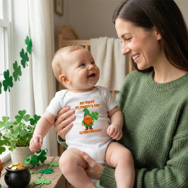My First St. Patrick’s Day Leprechaun Gnome Romper