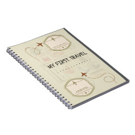my first travel notitieboek