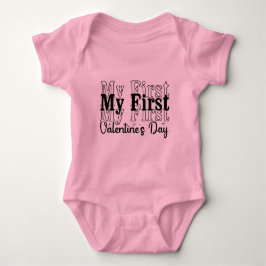 My First Valentine’s Day – Cute Baby, Newborns Romper