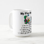 My Five Moods Coffee Mok (Voorkant links)