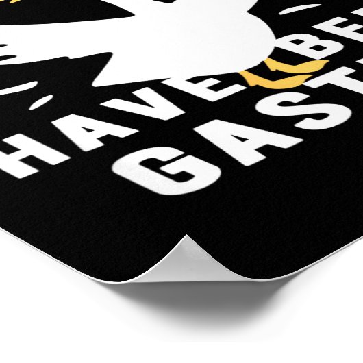 My Flabbers Have Been Gasted Distressed Retro Funn Poster (Hoek)