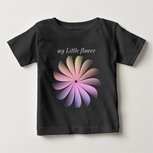 my flower Baby t shirt (Voorkant)