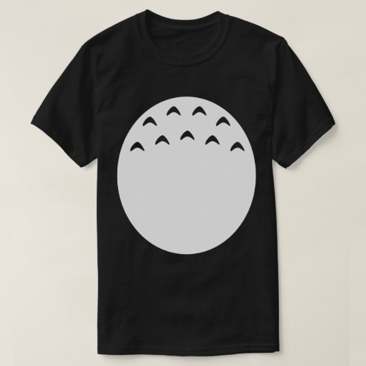 My Fluffy Forest Spirit Belly   T-shirt (Design voorkant)