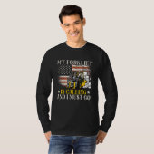 My Forklift Is Calling Operator Forklift Driver T-shirt (Voorkant volledig)