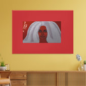 My Freckles Are My Positivity Symbol Canvas Afdruk (Insitu (Woonkamer))