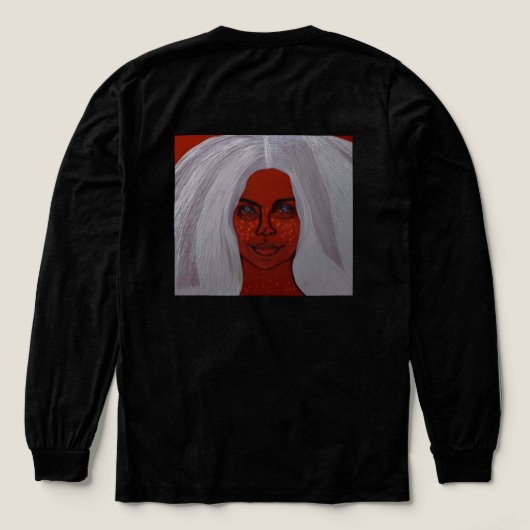 My Freckles Are My Positivity Symbol Tri-Blend Shirt (Achterkant)