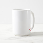 My Frenchie Is My Savior cute French Bulldog Meme Koffiemok (Voorkant rechts)