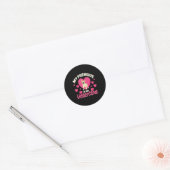 My Frenchie Is My Valentine Valentines Day French  Ronde Sticker (Envelop)