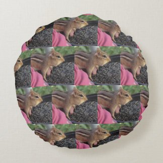 My Friend Chippy Round Pillow Rond Kussen
