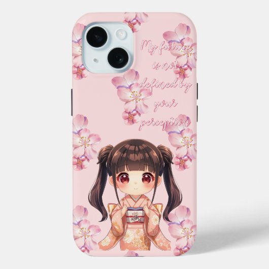 My future is not defined by your perception Case-Mate iPhone case (Achterkant)