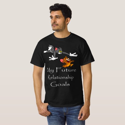 My Future Relationship Goals T-shirt (Voorkant volledig)