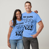 MY GANG vs YOU retro T-shirt (Unisex)