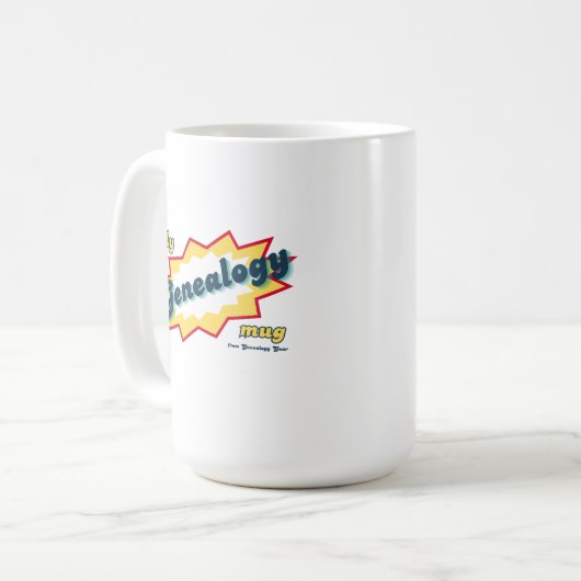 My Genealogy Mug Koffiemok (Voorkant links)